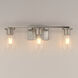 Livingston 3 Light 23 inch Satin Nickel Bath Vanity Wall Light
