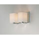 Wrap 2 Light 12.5 inch Polished Chrome Bath Vanity Wall Light