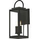 Nassau Vivex 2 Light 21.25 inch Black Outdoor Wall Mount