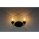 Acadia 2 Light 14.75 inch Black Bath Vanity Wall Light