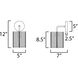 Vannerie 1 Light 5 inch Ecru Wall Sconce Wall Light