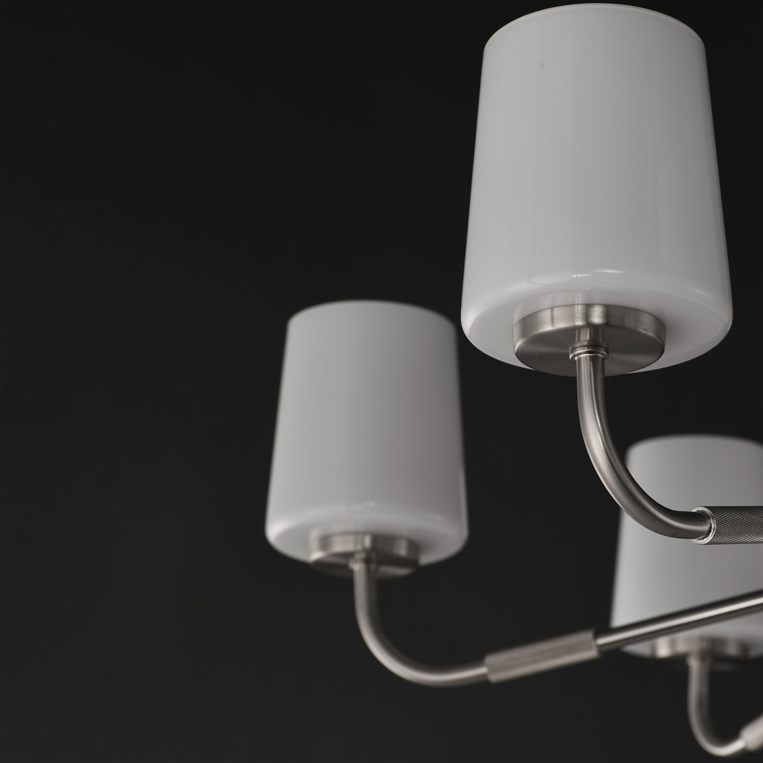 Durham 8 Light 34.25 inch Satin Nickel Chandelier Ceiling Light