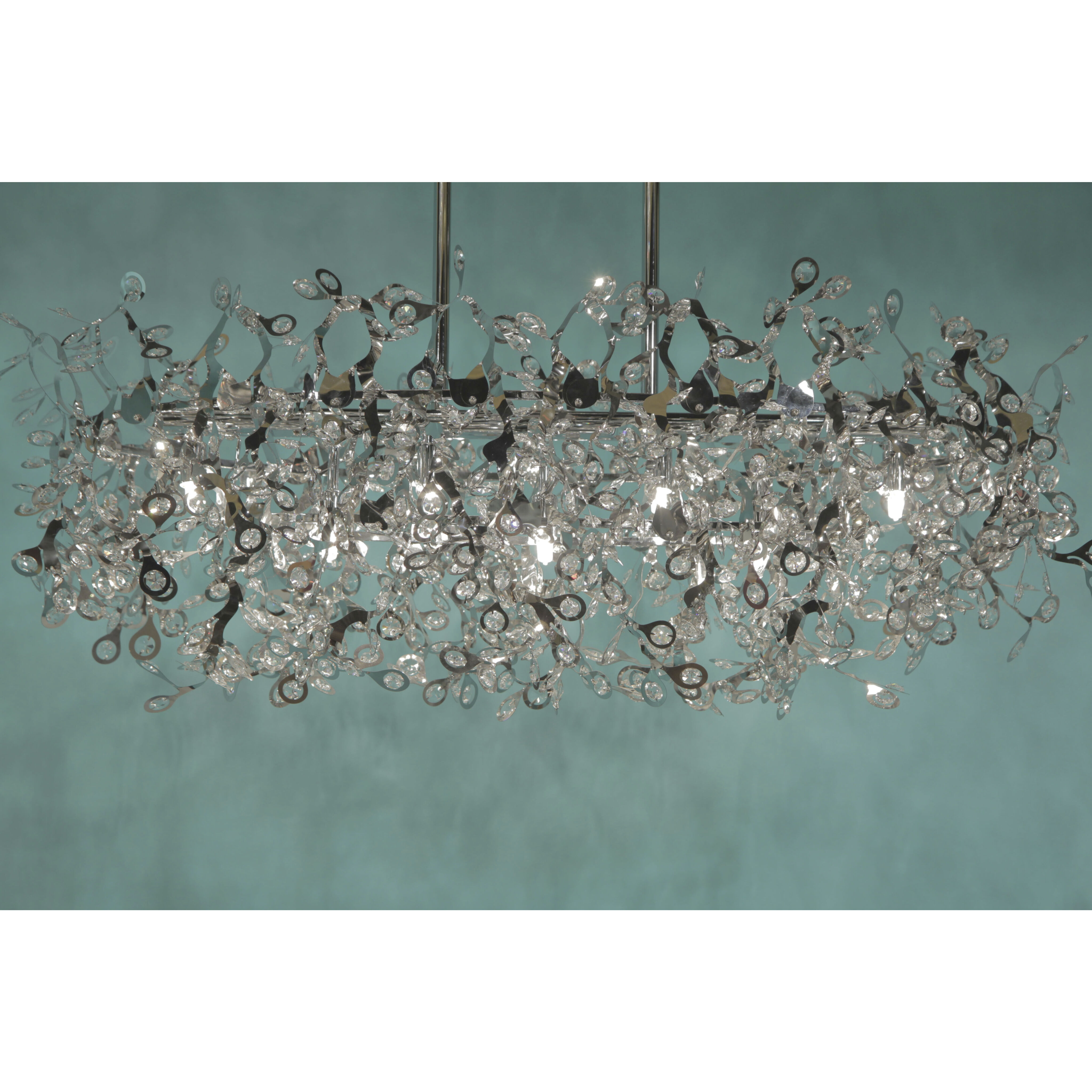 Chrome linear pendant light 2025