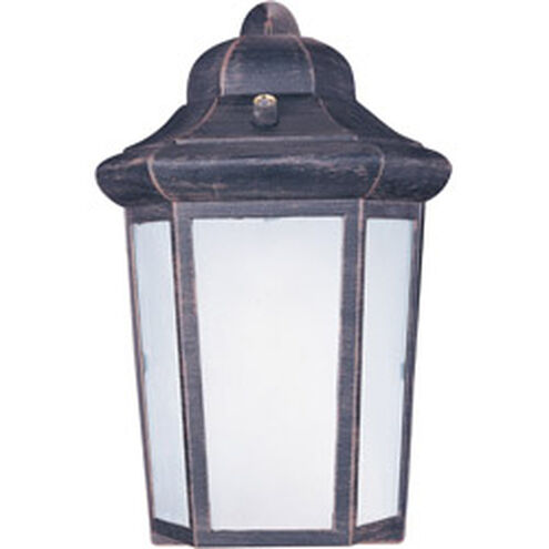 Side Door EE 1 Light 12 inch Rust Patina Outdoor Wall Mount