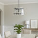 Ruche 1 Light 16 inch Bronze Single Pendant Ceiling Light