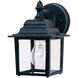 Builder Cast 1 Light 9 inch Black Outdoor Wall Mount