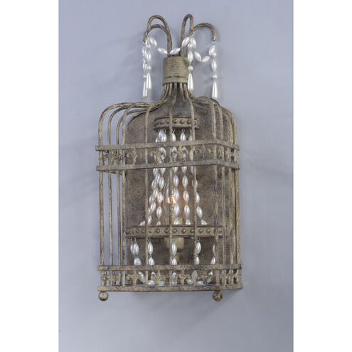 Gisele 1 Light 8 inch Antique Terra Wall Sconce Wall Light