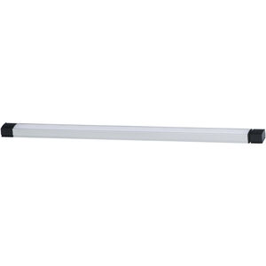 CounterMax MX-L-24-SS 24 LED 12 inch Brushed Aluminum Under Cabinet