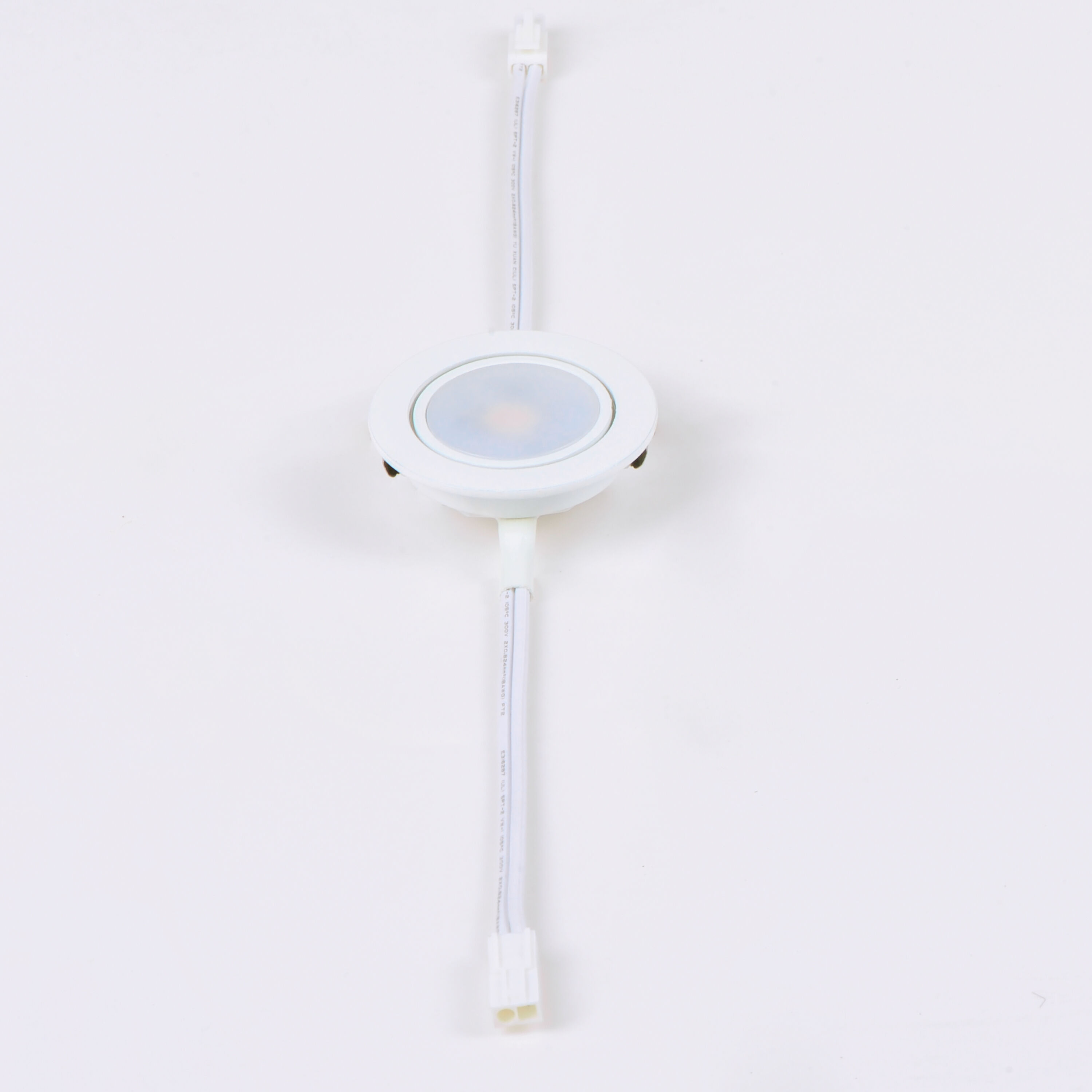 CounterMax MX-LD-AC 120 LED 2.75 inch White Under Cabinet Disc