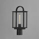 Manchester 17.75 inch 60 watt Black Outdoor Deck Lantern