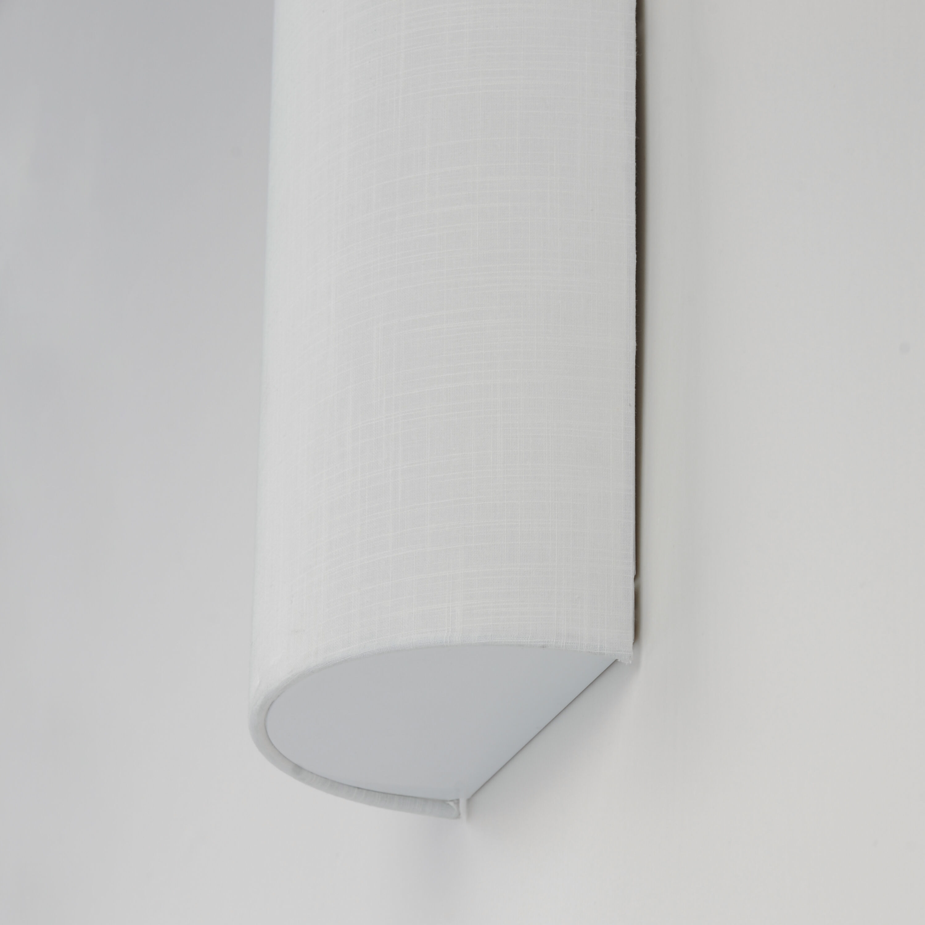 Prime Wall Sconce Wall Light in White Linen