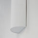 Prime LED 6 inch White Linen ADA Wall Sconce Wall Light