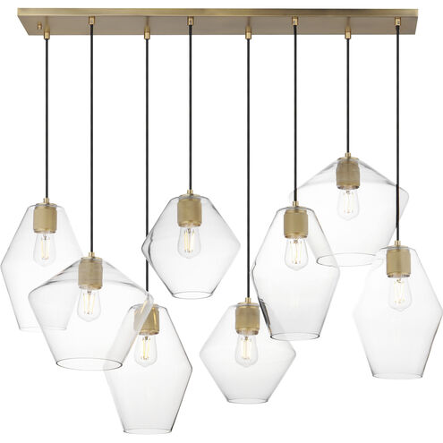 Geode 8 Light 17.50 inch Pendant