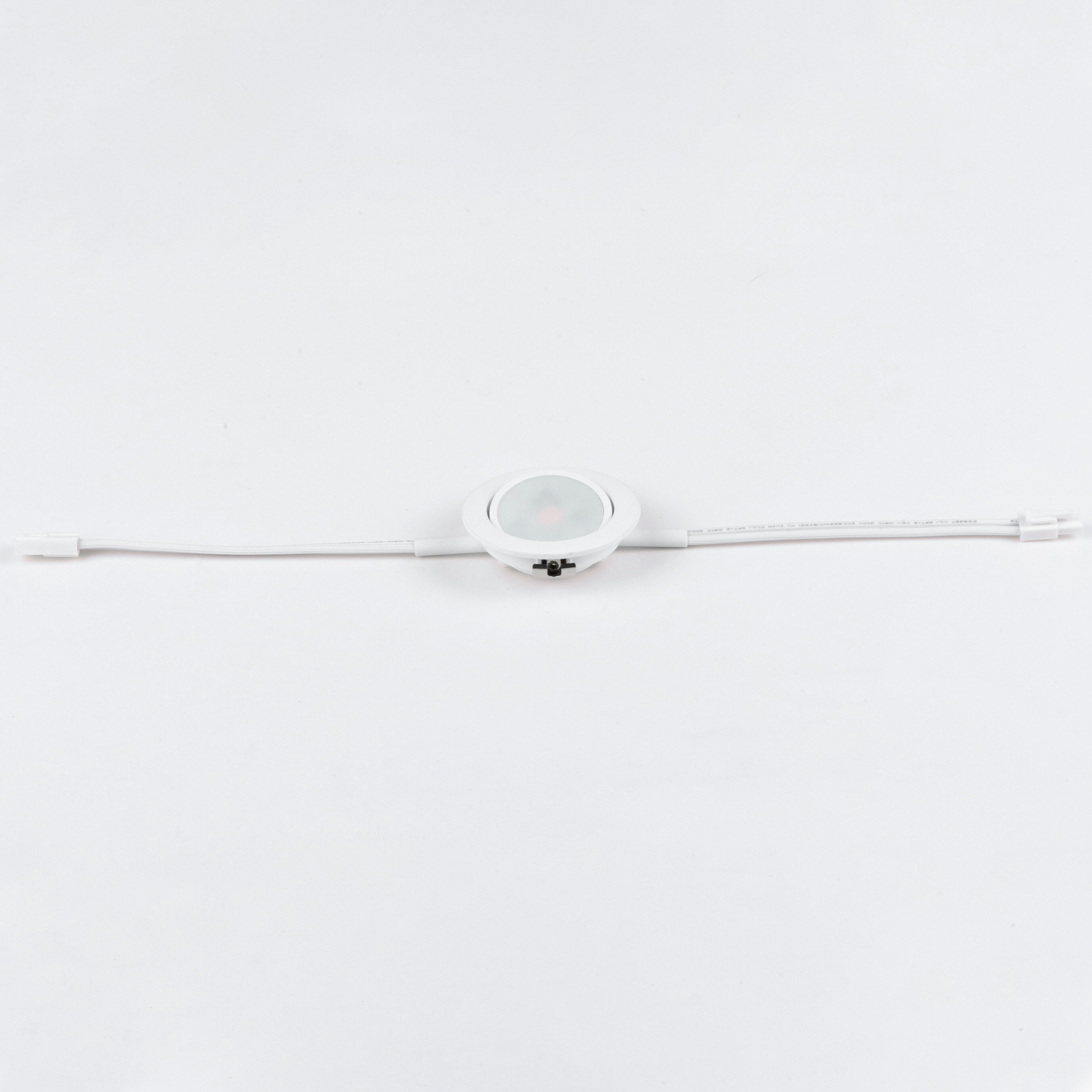 CounterMax MX-LD-AC 120 LED 2.75 inch White Under Cabinet Disc