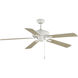 Super-Max 52 inch Matte White Indoor Ceiling Fan