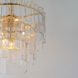 Warren 9 Light 24 inch Gold Leaf Multi-Light Pendant Ceiling Light