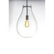 Gourd 1 Light 11.75 inch Satin Nickel Single Pendant Ceiling Light