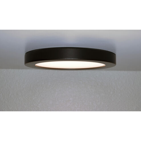 Wafer LED LED 10 inch Bronze Flush Mount Ceiling Light