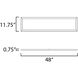 Sky - 5CCT LED 11.75 inch Bronze Flush Mount Ceiling Light