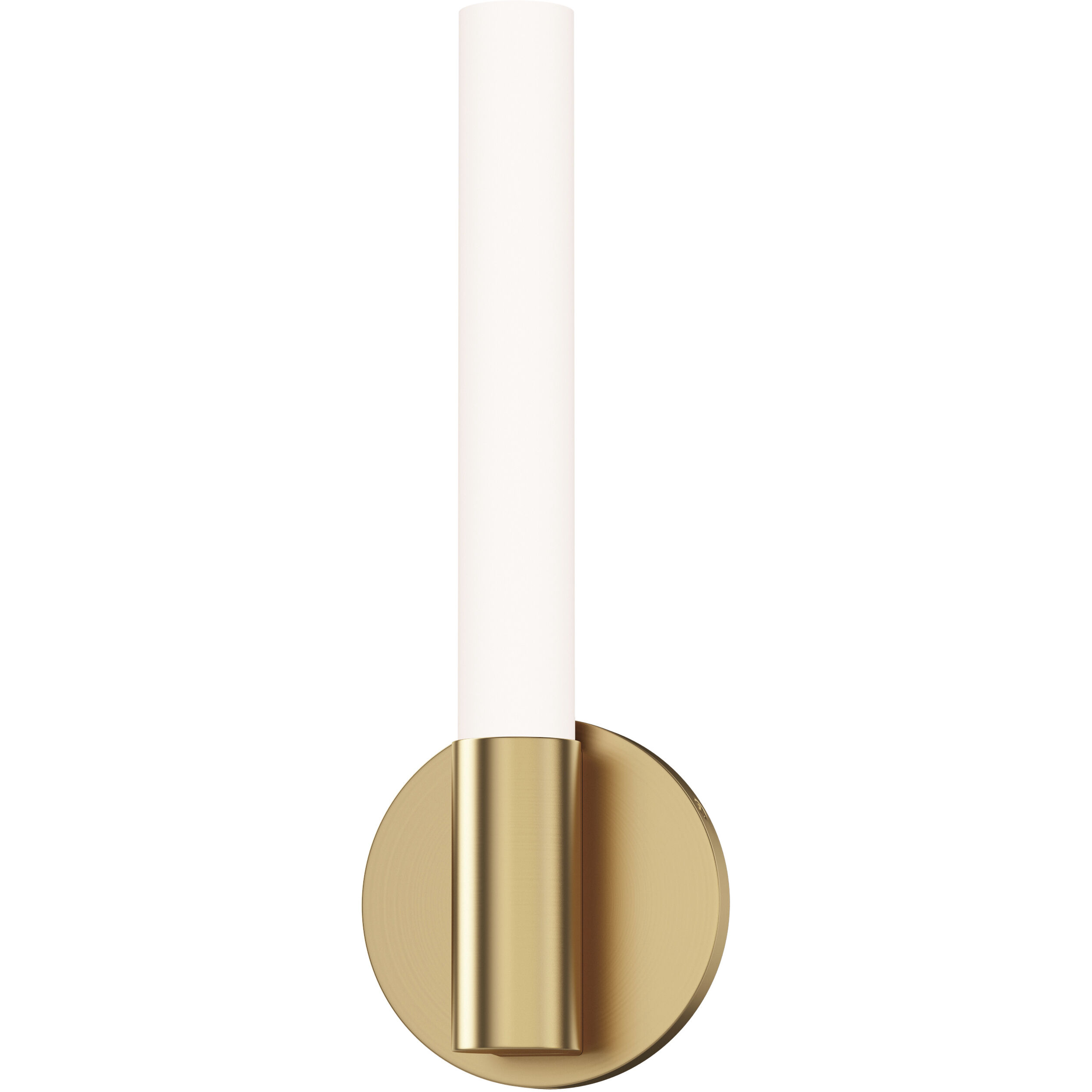 Tubi LED 14.25 inch Natural Aged Brass Bath Vanity Wall Light
