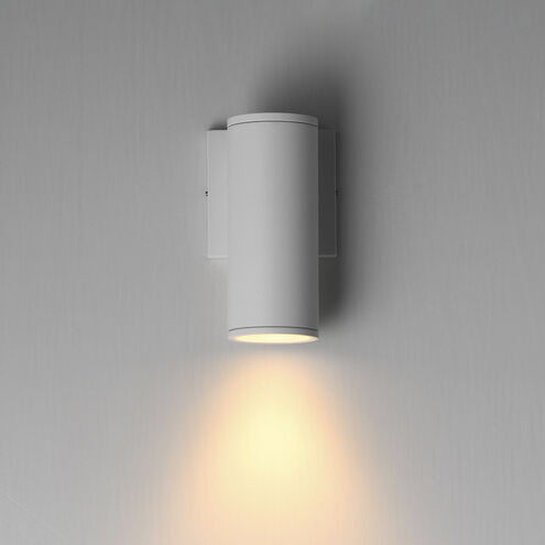 Caldera LED 7.75 inch White Outdoor Wall Mount