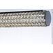 Meteor LED 36 inch Polished Chrome Linear Pendant Ceiling Light
