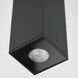 Culvert LED Black Outdoor Flush Mount