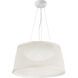 Bahama LED 20.25 inch White Outdoor Pendant
