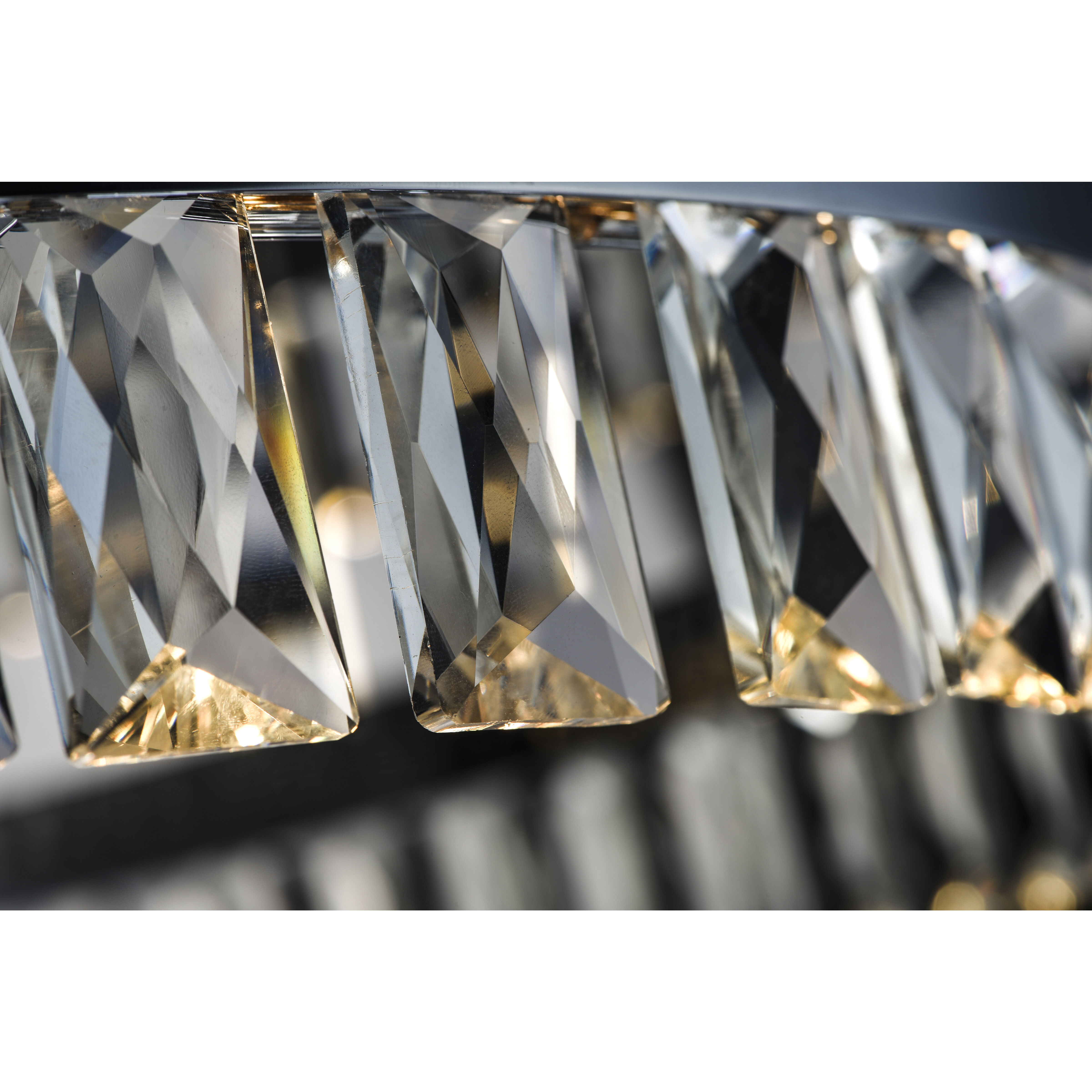 Icycle LED 32 inch Polished Chrome Suspension Pendant Ceiling Light