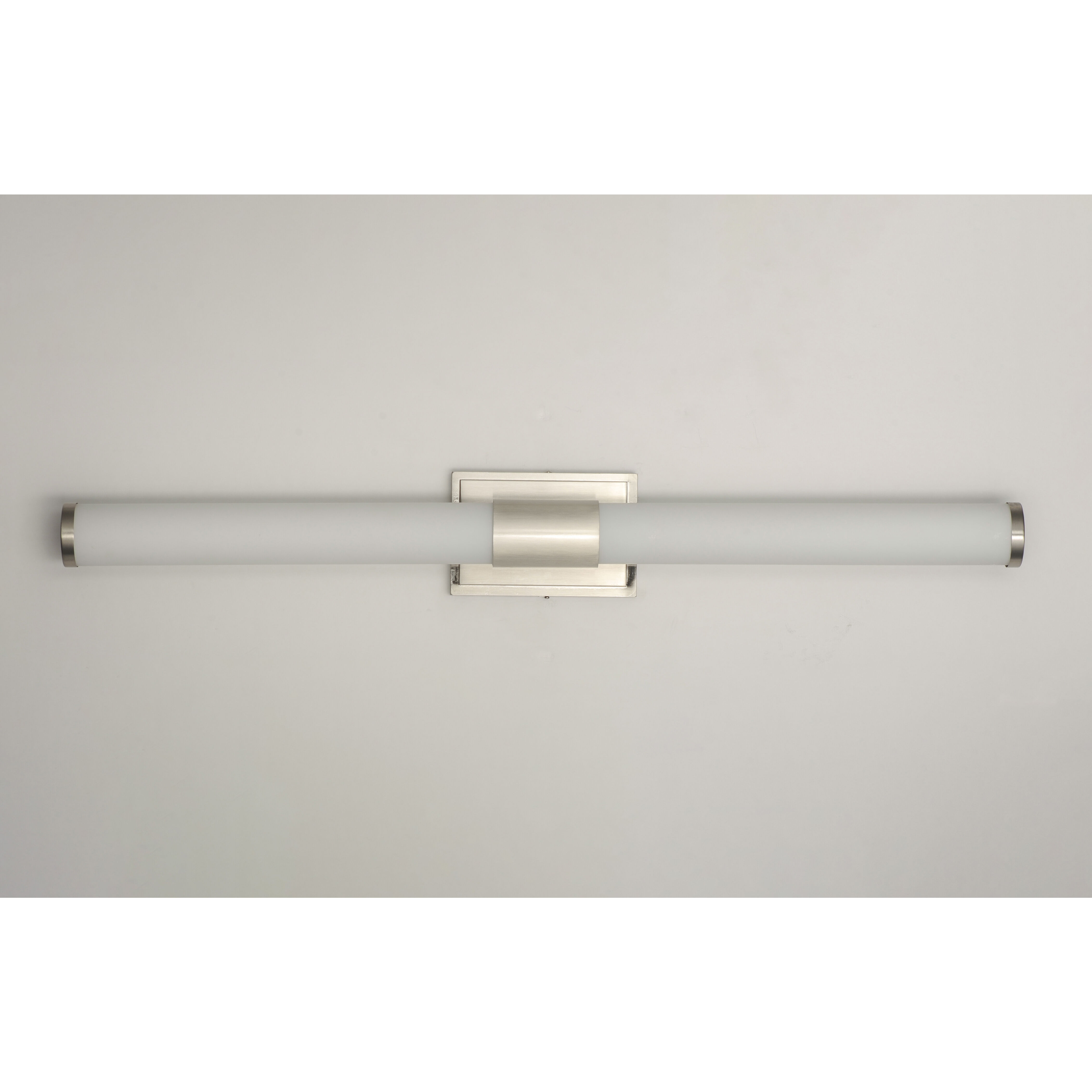 Optic LED 36 inch Satin Nickel Bath Vanity Wall Light