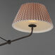 Dunbridge 2 Light 62 inch Antique Bronze Linear Pendant Ceiling Light
