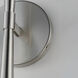 Rome 2 Light 5 inch Satin Nickel ADA Wall Sconce Wall Light