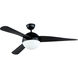 Cupola 52 inch Black Indoor Ceiling Fan