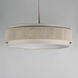 Seacliff 4 Light 28 inch Natural Aged Brass Single Pendant Ceiling Light