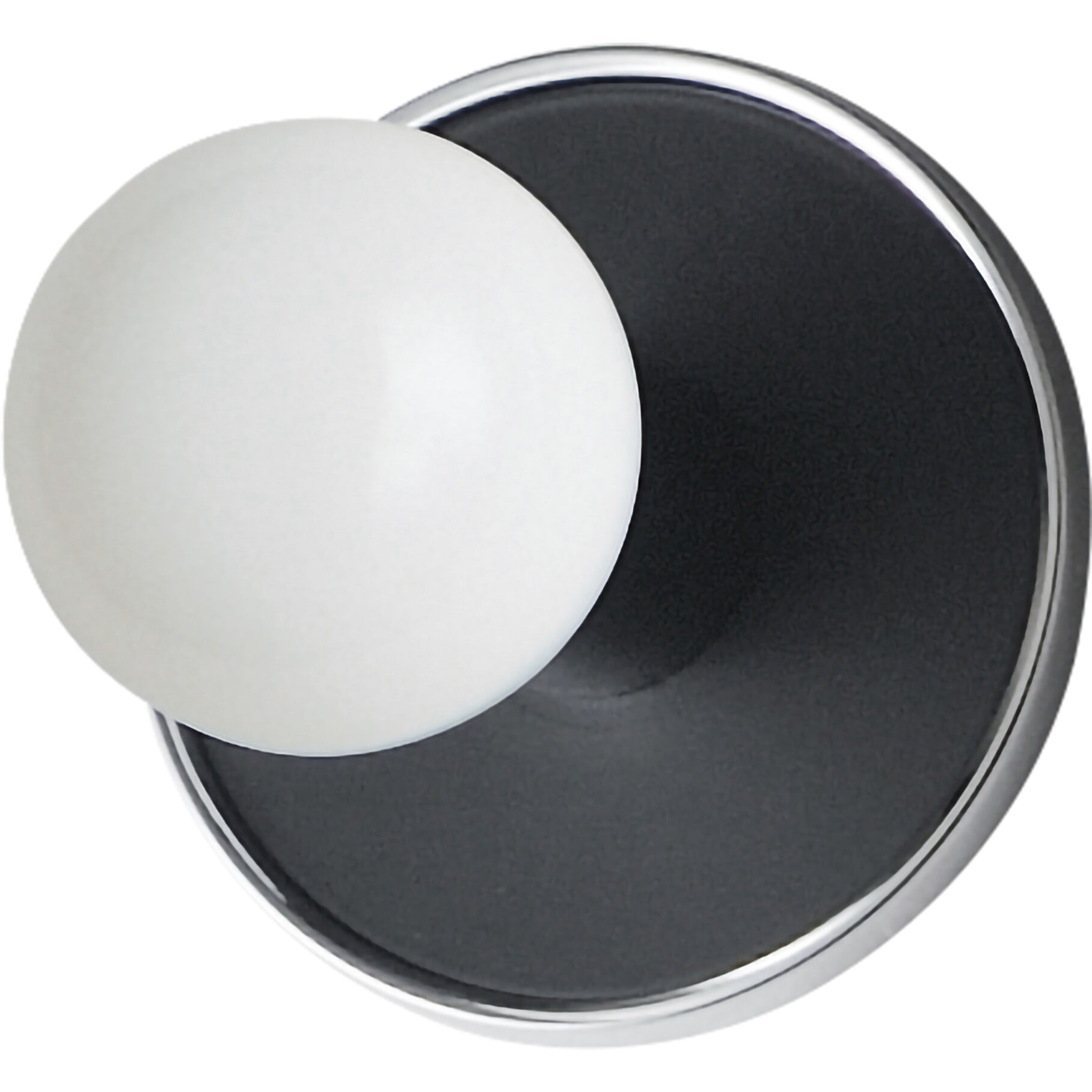 Hollywood LED 5 inch Polished Chrome Wall Sconce Wall Light in Bulb Included