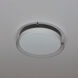 Duo LED 16 inch Black Flush Mount Ceiling Light