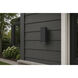 Culvert LED 7.5 inch Black Outdoor Wall Mount