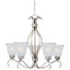 Basix 5 Light 26.00 inch Chandelier