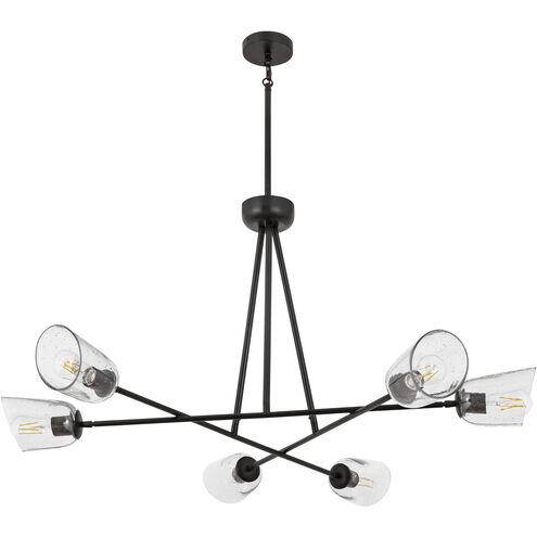 Keppe 6 Light 48 inch Dark Bronze Chandelier Ceiling Light