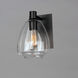 Babylon 1 Light 7 inch Black Wall Sconce Wall Light