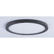 Wafer LED 10 inch Bronze Flush Mount Ceiling Light