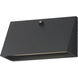 Pathfinder LED 5 inch Black Outdoor Wall Mount