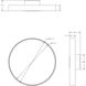 Trim-Commercial LED 7 inch White Flush Mount Ceiling Light
