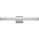 Rail LED 24 inch Polished Chrome Bath Vanity Wall Light