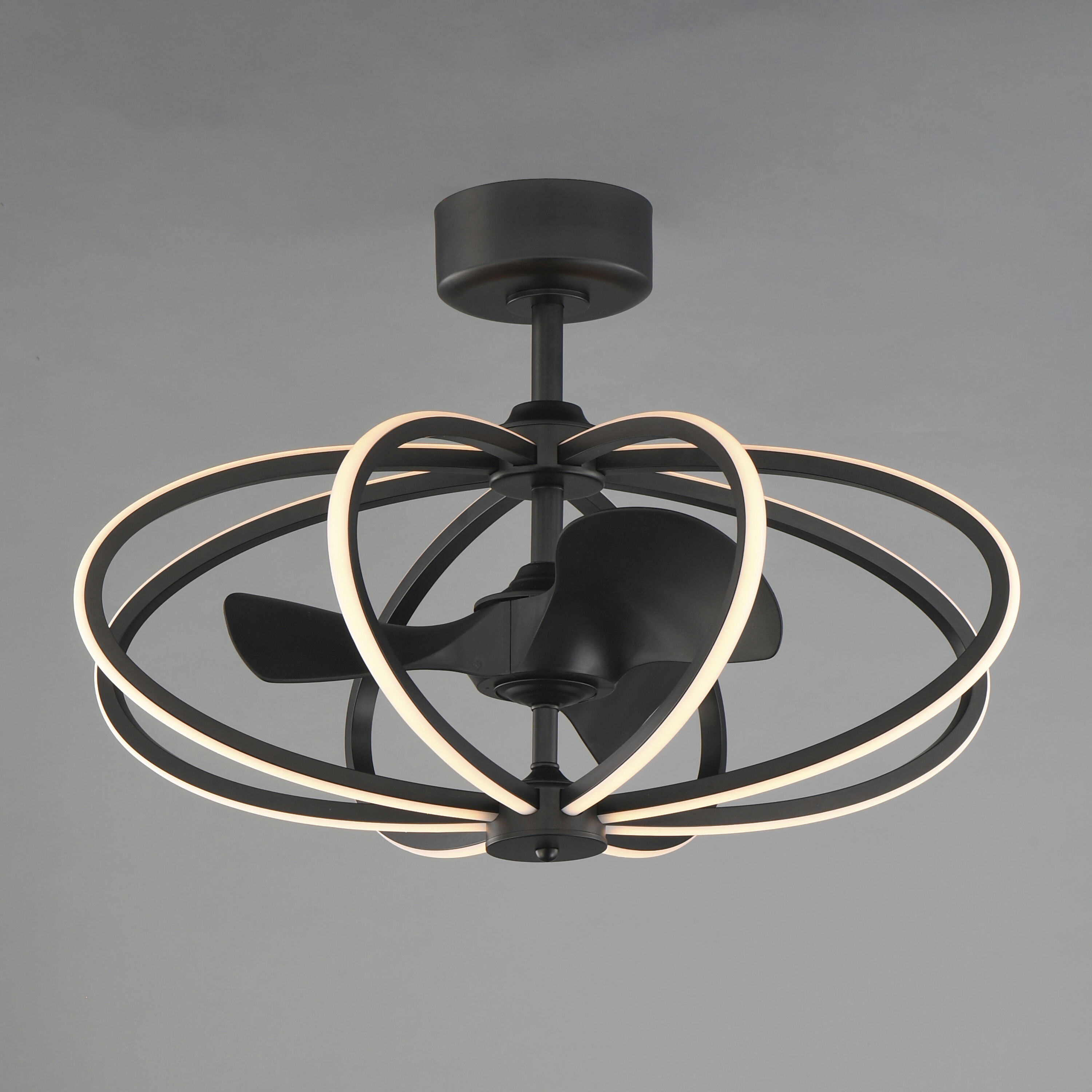 Solstice 21.75 inch Black Fandelight