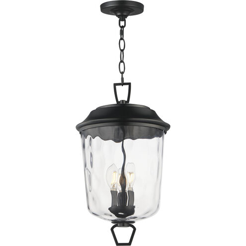 Prescott 3 Light 11 inch Dark Bronze Outdoor Pendant