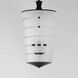 Copacabana 3 Light 9.5 inch Black Single Pendant Ceiling Light