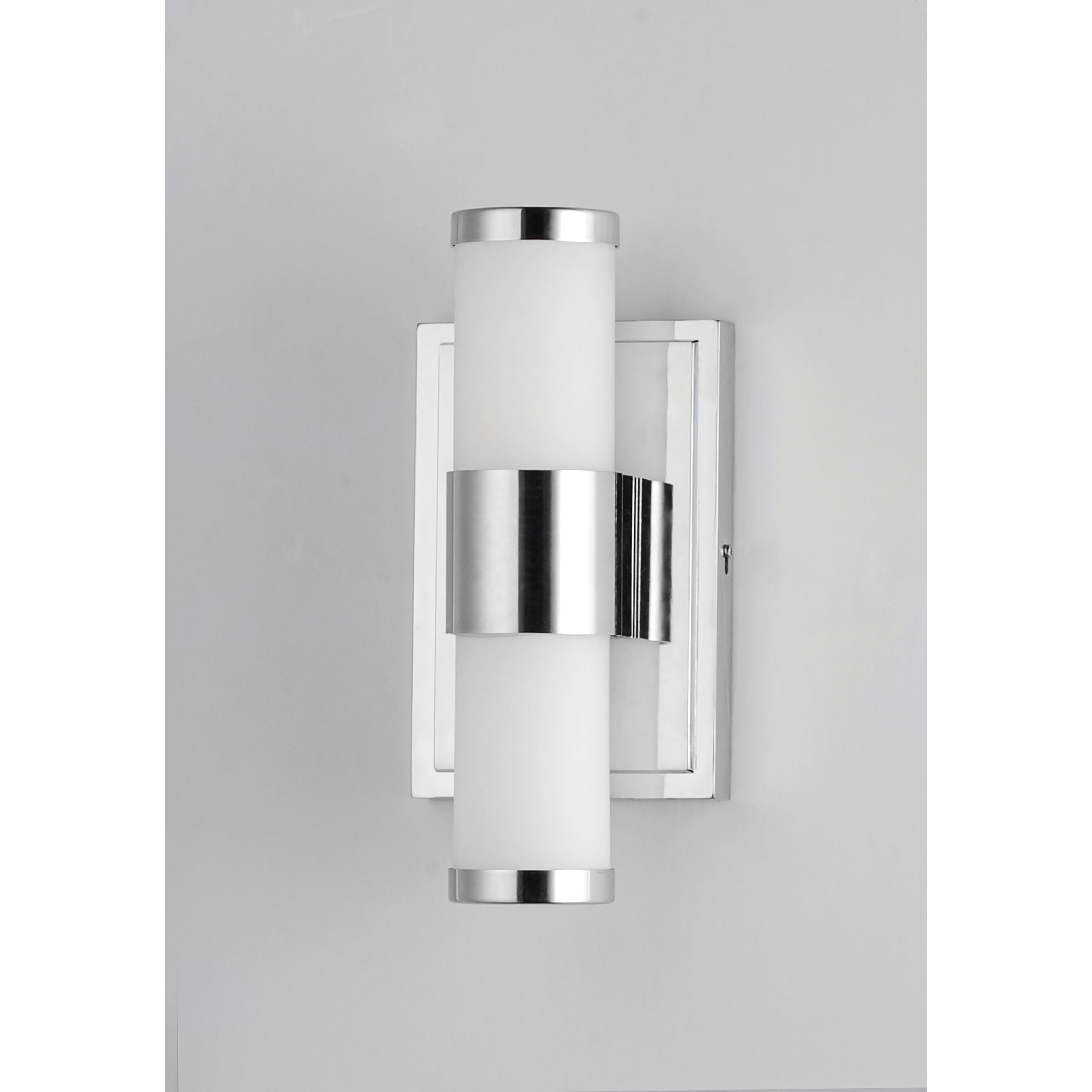 Optic LED 14 inch Polished Chrome Bath Vanity Wall Light
