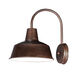 Pier M 1 Light 13 inch Empire Bronze Outdoor Wall Mount