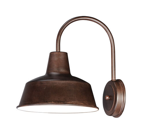 Pier M 1 Light 13 inch Empire Bronze Outdoor Wall Mount